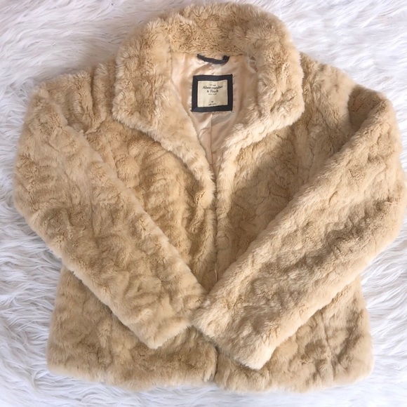 Abercrombie fur teddy jacket cream - Picture 6 of 6